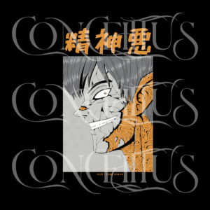 Anime Gótico – Espírito Sombrio – Unissex - Imagem 3