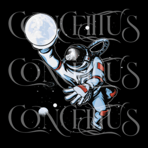 Astronauta Basquete com a Lua-Imagem 3