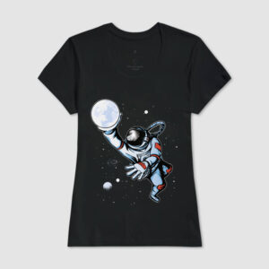 Astronauta Basquete com a Lua-Imagem 2