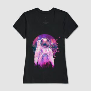 Astronauta Vaporwave Neon - Imagem 2