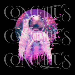 Astronauta Vaporwave Neon - Imagem 3