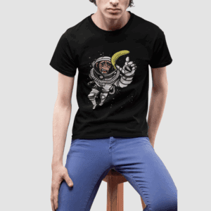 Chimpanzé Astronauta – Unissex-Imagem 1