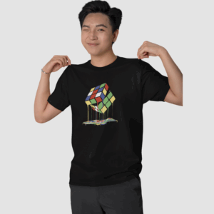 Cubo Mágico Derretendo – Unissex-Imagem 1