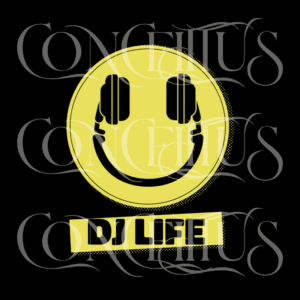 DJ LIFE - Emoji Feliz com Headphone - Imagem 4
