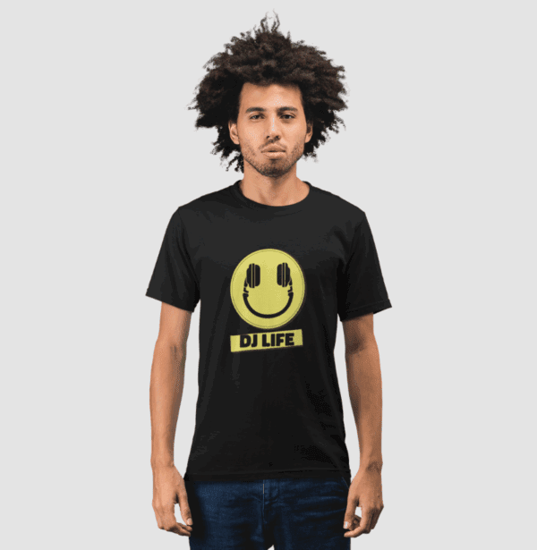 DJ LIFE - Emoji Feliz com Headphone (2)