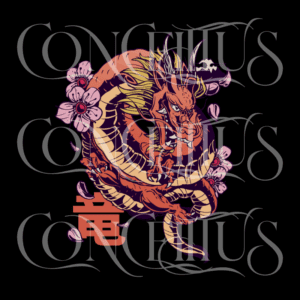 Dragão Japonês Sakura - Imagem 5