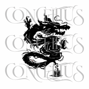 Dragão de Tinta – Unissex - Imagem 4