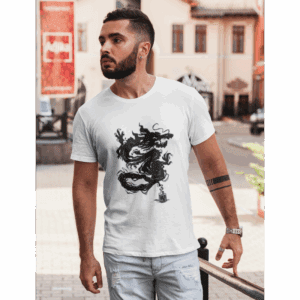 Dragão de Tinta – Unissex - Imagem 1
