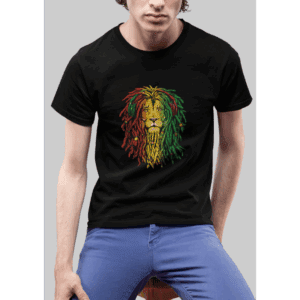 Leão Rastafári – Unissex-Imagem 1