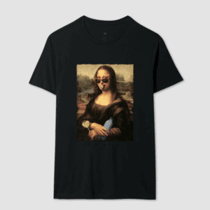 Monalisa Moderna – Clássico com Atitude – Unissex-Imagem 4