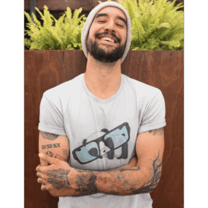 Panda Fofinho de Óculos – Unissex