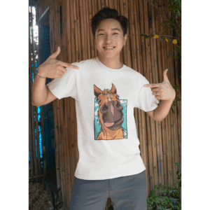 Selfie do Cavalo – Unissex - Imagem 1