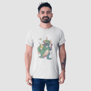 T-Rex Fada Madrinha – Unissex - Imagem 1