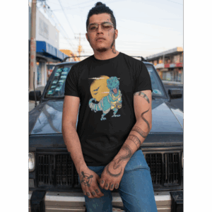 T-Rex Fantasiado de Múmia – Unissex-Imagem 1
