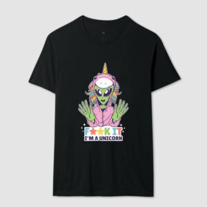Alienígena Fantasiado de Unicórnio – Unissex - Image 4