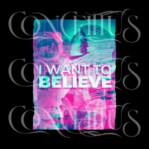 Astronauta Neon – I Want To Believe – Unissex - Imagem 6