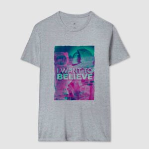 Astronauta Neon – I Want To Believe – Unissex - Imagem 4