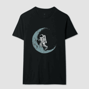Astronauta Varrendo a Lua – Unissex - Imagem 2