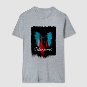 Cyberpunk – Borboleta & Mão – Unissex - Imagem 3