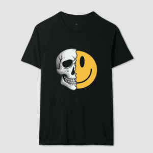 Emoji Caveira Feliz – Unissex - Imagem 2