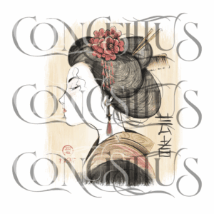 Geisha de Perfil – Unissex - Imagem 4