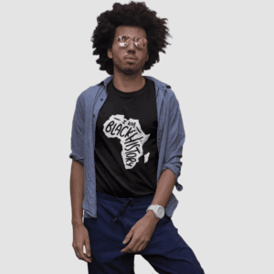 I Am Black History – Mapa da África – Unissex - Imagem 1