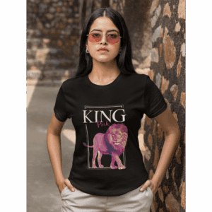 King Pink | Rei Leão Realista Rosa