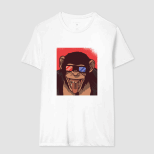 Macaco com Óculos 3D – Unissex - Imagem 2