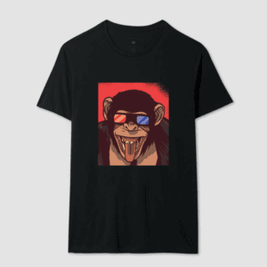Macaco com Óculos 3D – Unissex - Imagem 5