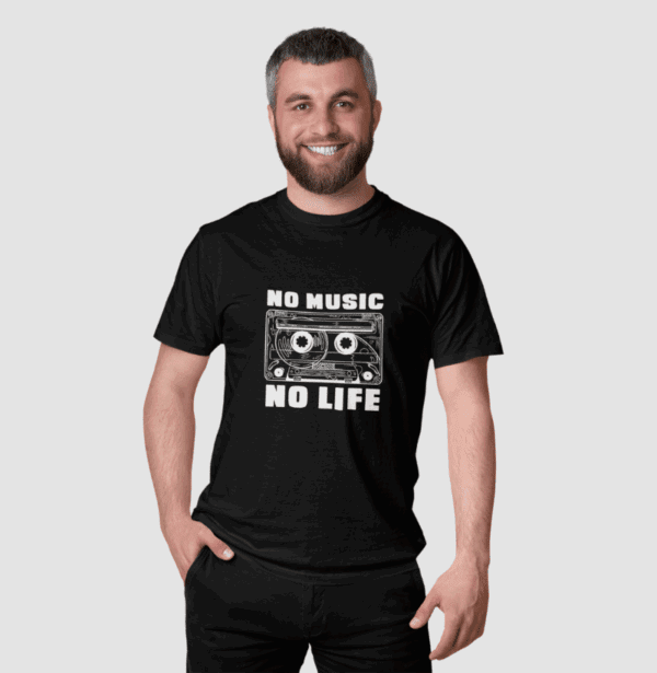 No Music, No Life – Fita Cassete Vintage (2)