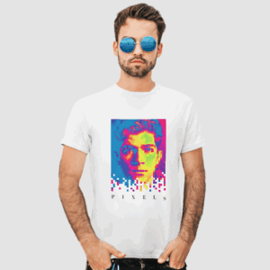 PIXELS - Homem Pixelado – Unissex