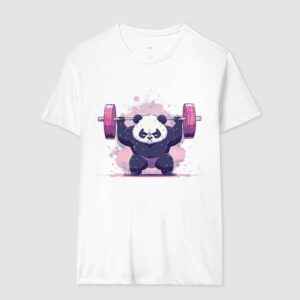 Panda Maromba – Força, Foco e Fofura! – Unissex - Imagem 2