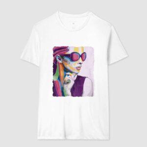 Perfil Abstrato e Colorido – Unissex - Imagem 2