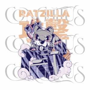 Ratzilla: Paródia do Godzilla – Unissex - Imagem 4