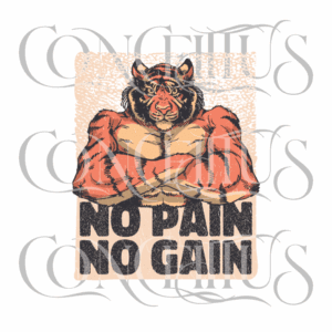 Tigre Musculoso – No Pain No Gain - Imagem 3