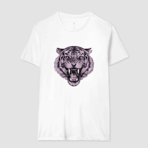 Tigre Rosa Selvagem – Unissex - Imagem 2